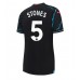Günstige Manchester City John Stones #5 3rd Fussballtrikot Damen 2023-24 Kurzarm